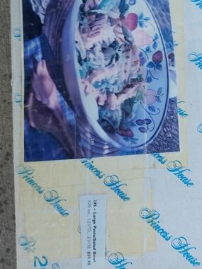 Princess House Lg Pasta/Salad Bowl